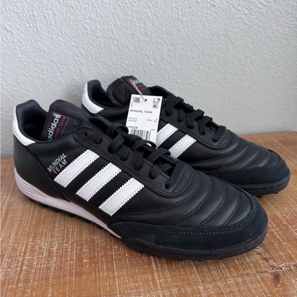 Adidas Black and White Sports Shoes